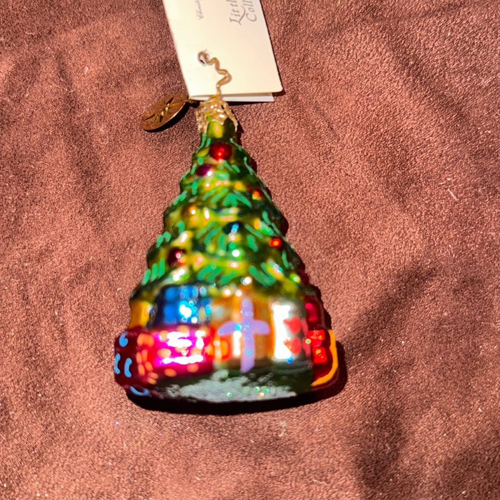 🐈‍⬛ Christopher Radko ornament “Giving Tree” little gem w/ tag